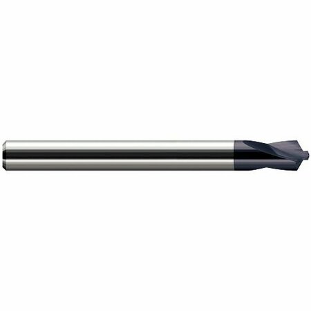 HARVEY TOOL 1.6mm Drill dia. x 120 deg. Included Carbide #T8 Combined Drill & Countersink, 2 Flutes 725008-C6